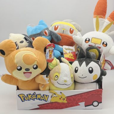 Pam-Pam, Riolu, Kickerlo, Hopplo, Teddiursa, Voldi, Emolga